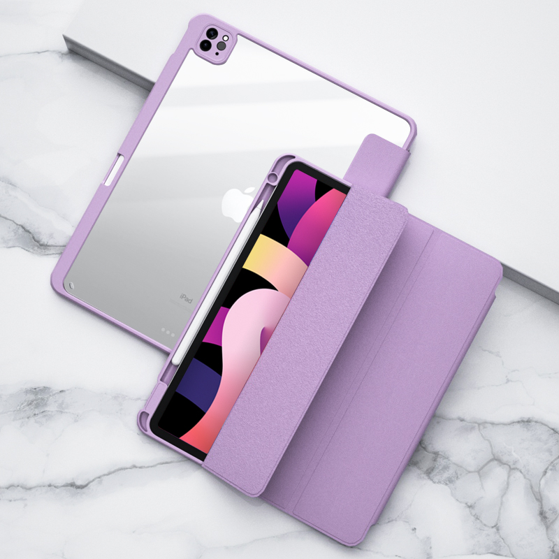 Magnetic/ detachable flip case for iPad 